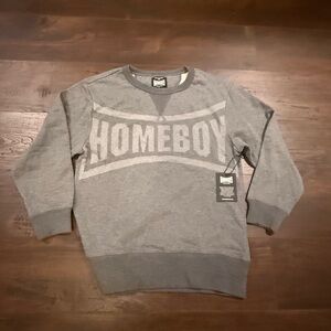 Gray Crewneck Sweater for Men